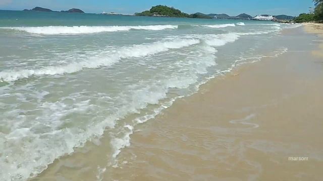 просто утро. море, пена, волнушки. пляж_танцующейдевушки
