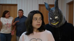 Зловещий кролик Донни Дарко! Что он хочет сделать с моей семьей? Nepeta Страшилки Непета