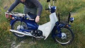 Проверка Honda Super Cub (короткая)
