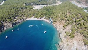 Окрестности Кемера с высоты птичьего полёта. Турция