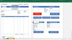 ? GST Invoicing Software In Excel | fully automated GST invoice create In Excel | Auto Save Invoice