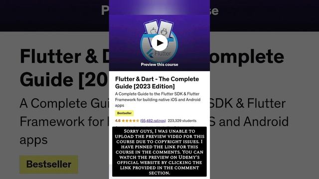 Flutter & Dart - The Complete Guide [2023 Edition] | By Maximilian Schwarzmuller