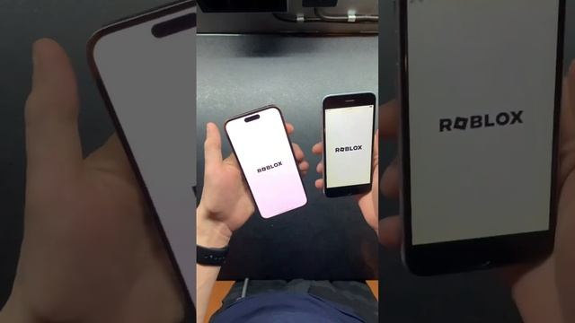 Roblox speed test iPhone 6 vs 14 pro max #iphone #roblox