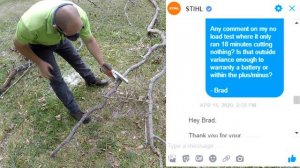 STIHL Ghosted Me On Social Media But I Still Love The GTA26 Chainsaw