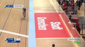 LIVE - Jens Voigt (GER) | UCI Hour Record