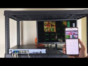 16 Канальный IP PoE  Видеорегистратор 4К