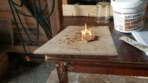 Смесь для розжига из хозяйственного мыла / Как быстро разжечь огонь