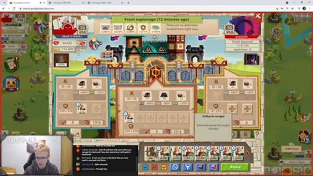 Server War on PL1 (2vs1), details, attacks and defences - Empire Live Stream