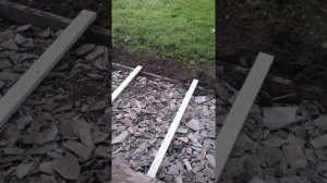 Залил бетонный пол в беседке
