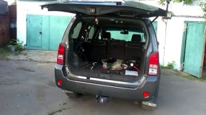 Открывание, закрывание багажника патфайндер.