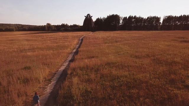 САМЫЙ БОЛЬШОЙ АРТ-ПАРК В ЕВРОПЕ! Никола-Ленивец с высоты птичьего полета | Nikola-Lenivets