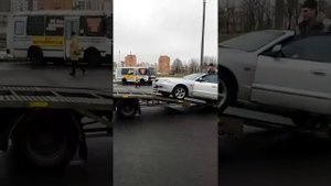 Эвакуатор с электрической лебедкой