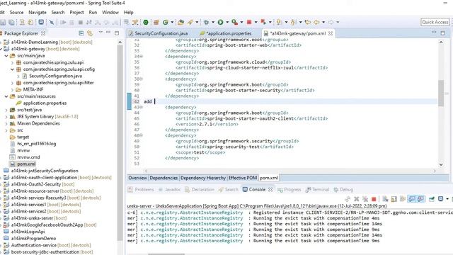 Social Client Login with OAuth2 Spring Boot Application смотреть онлайн