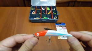 Unboxing с  Yo-Zuri Crystal Minnow S, Kosadaka Awaruna и офсетниками Owner J Hook по заказу Fmagazi