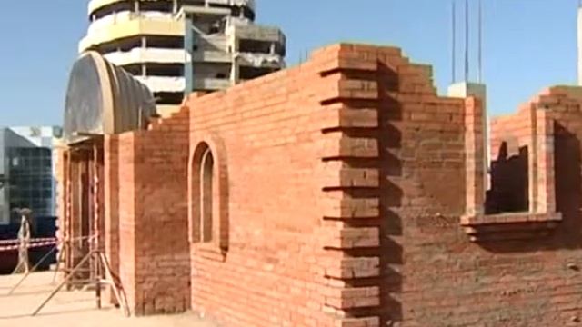 Строительство нового храма в городе Видное смотреть онлайн