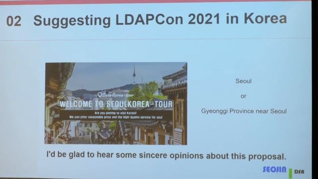 Directory Server Docker Image for the cloud & Suggesting LDAPCON 2021 in South Korea смотреть онлайн