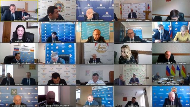 Заседание Правительства Республики Северная Осетия-Алания 20.08.2021 смотреть онлайн