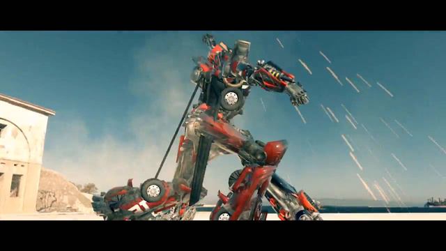 Transformers - Age of Extinction 3D Animation - Optimus Prime VS Sentinel Prime
