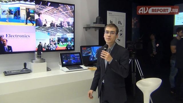 Системы видеоконференцсвязи SONY на выставке ISR 2014
