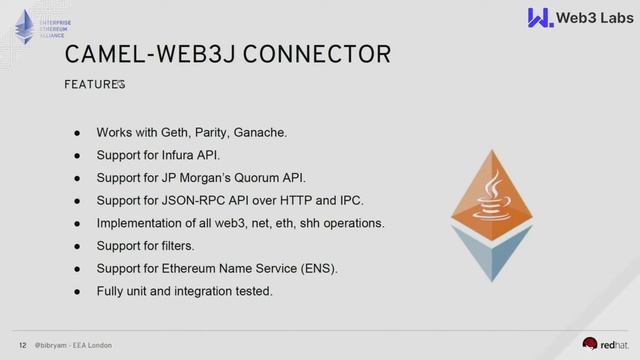 Enterprise Ethereum Alliance London Meetup - March 2019 - Bilgin Ibryam