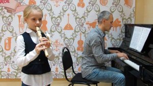 Танец маленьких утят / Середа Анна, блокфлейта