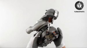 Турбина Опель Астра. Турбокомпрессор Opel Meriva. 7800002364.