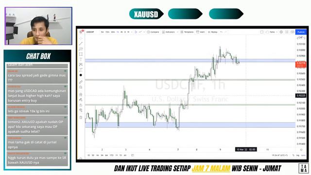 [LIVE FOREX TRADING] RABU 9 MARET 2022