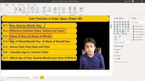 12.0 Date Functions in Power BI (Power Query) | By Pavan Lalwani