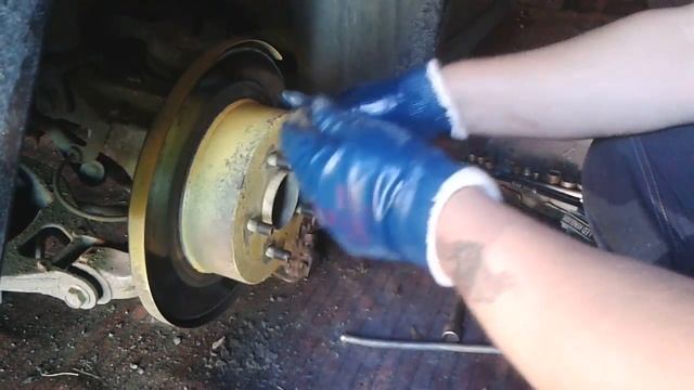 как снимается тормозной диск ниссан теана j32 смотреть онлайн