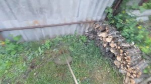 Бензокосилка в деле - Часть 1
