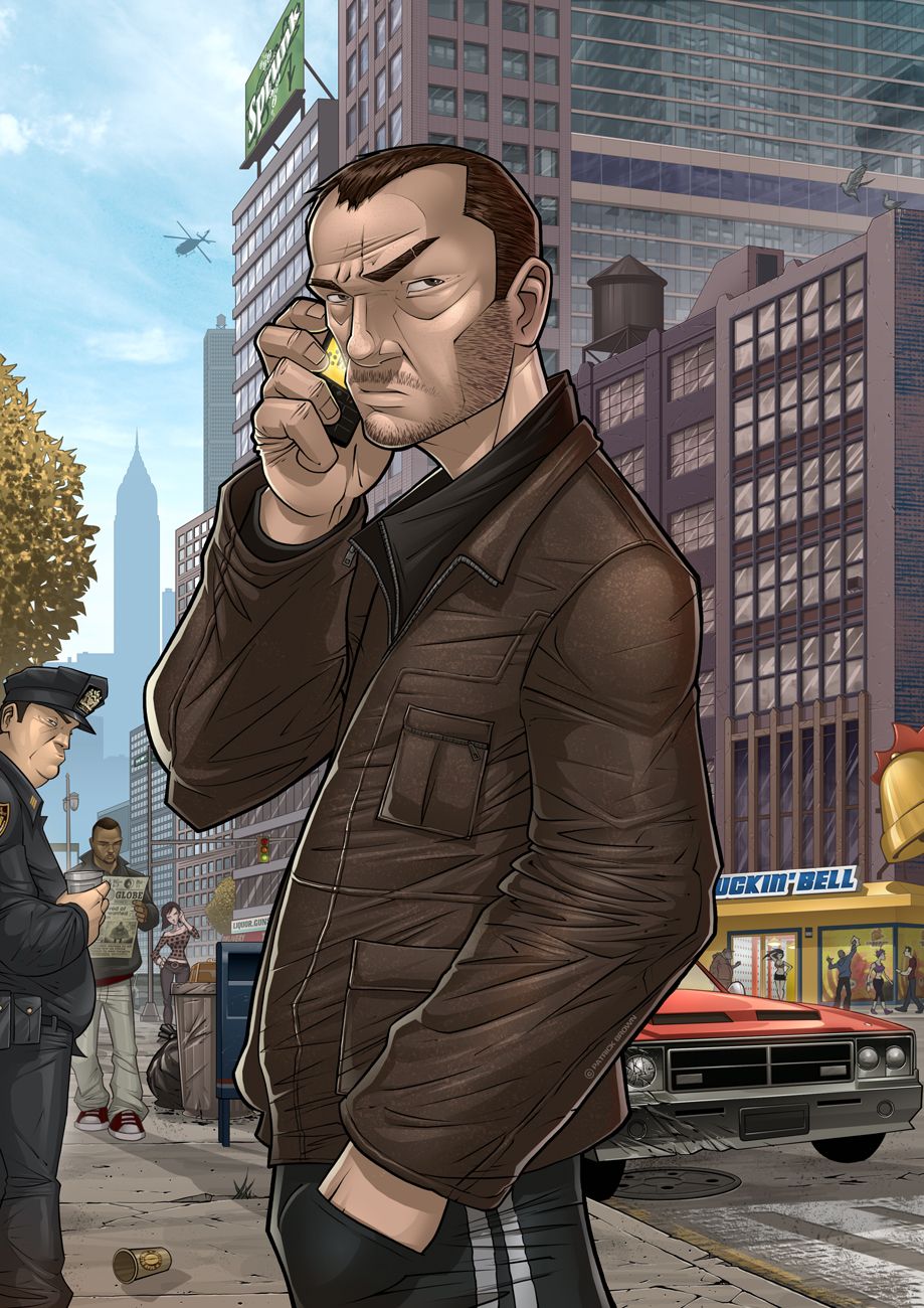 Рисунки grand theft auto