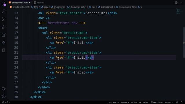 Curso Bootstrap - Componentes, breadcrumbs смотреть онлайн