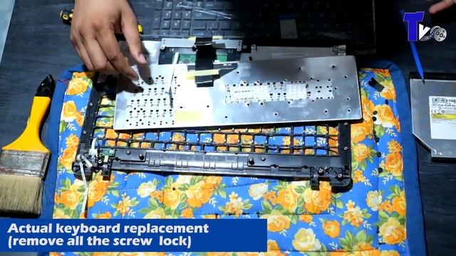 HOW TO REPLACE KEYBOARD OF ASUS K55V Series смотреть онлайн