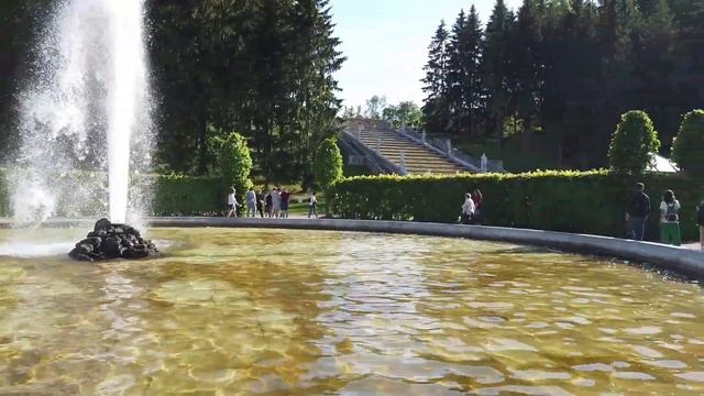 Петергоф фонтаны ! Достопримечательности Нижнего парка. Большой дворец и дворец Марли. #Петергоф смотреть онлайн