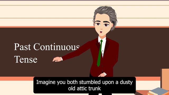 English Grammar Classroom, Ask and answer about Past Continuous Tense смотреть онлайн
