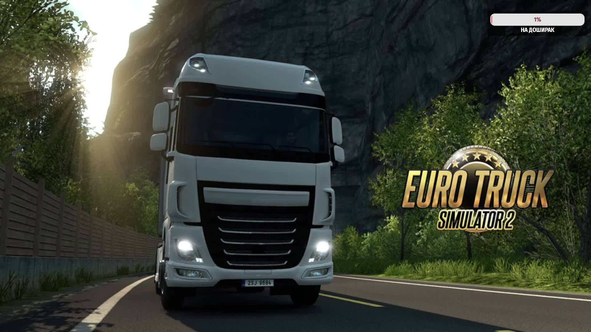 Euro Truck Simulator 2  идёт набор в конвой  на 20 человек смотреть онлайн