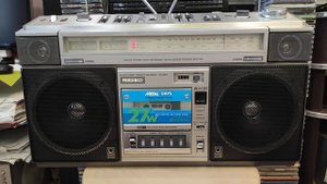Магнитола Hitachi TRK 8800 обзор. Ремонт. Обслуживание. Японский бумбокс. Винтаж.