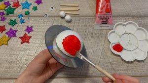 Поделки ко дню Космонавтики своими руками | Сатурн из CD диска