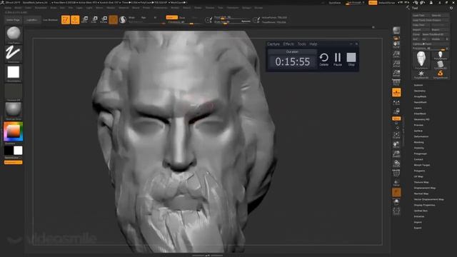Основы скульптинга в программе ZBrush с нуля