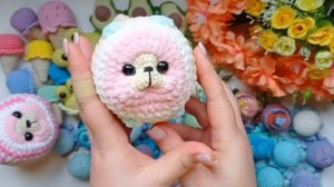 Много игрушек - брелочков. Мой новый мк. Отчет к 101 амигуруми.