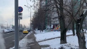 Перекрёсток Липецкой и Загорьевской улицы, Бирюлёво Восточное, г. Москва, 01.12.2022