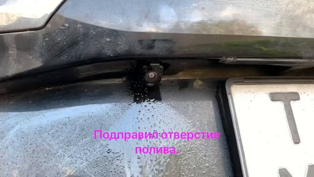 Форсунка омывателя камеры заднего вида на Аутлендер-3 смотреть онлайн