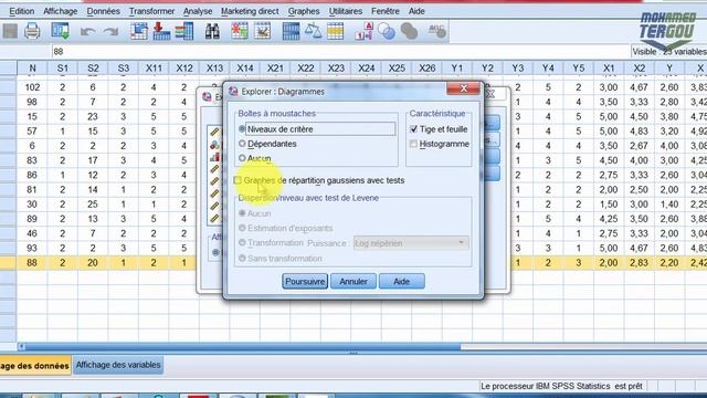 الدرس #66 || اختبار شابيرو-ويلك Shapiro-Wilk لاختبار التوزيع الطبيعي للبيانات باستخدام برنامج SPSS смотреть онлайн