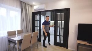 Квартира в скандинавском стиле, старый жилой фонд. Геленджик. Дизайн проект Анатолия Шупика