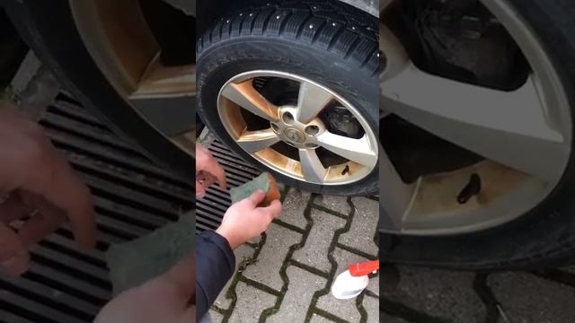 Как очистить диски от налета за 5 минут. смотреть онлайн