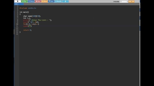 How To Store Multiple String Values In An Array Using C Programming смотреть онлайн
