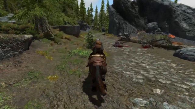 Lets Roleplay Skyrim: Part 20 Heading to knife point ridge смотреть онлайн