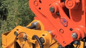 Быстросъем гидравлический на экскаватор.