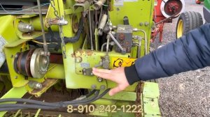 Обзор пресс подборщика Claas Variant 260 / 280