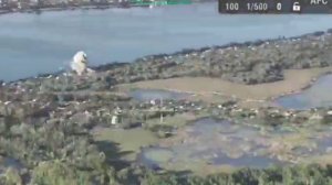 Район Антоновского моста.
Применение ракеты «воздух-поверхность».